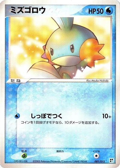 Mudkip card art