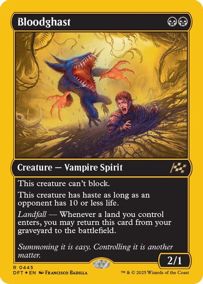 Bloodghast (First-Place Foil) card art