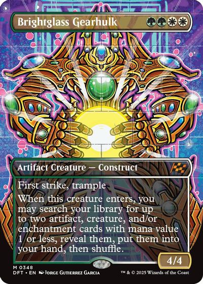 Brightglass Gearhulk (Borderless) card art