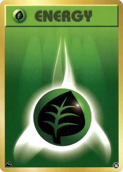Basic Grass Energy - 36 card art