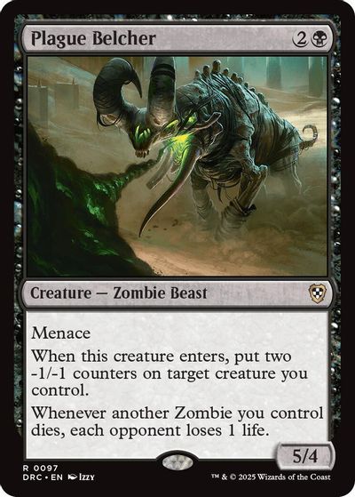 Plague Belcher card art