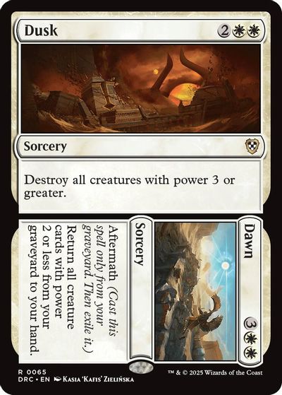 Dusk // Dawn card art