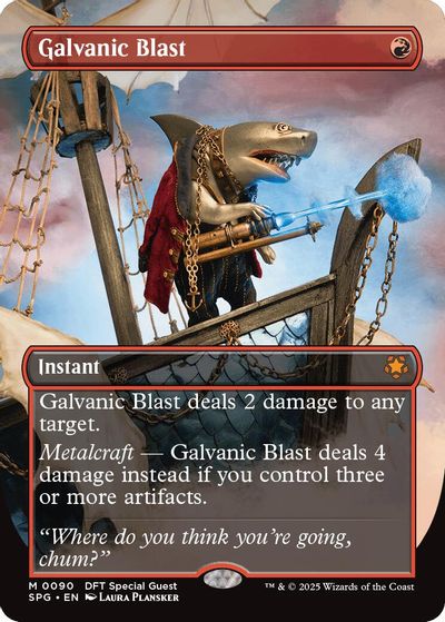 Galvanic Blast (Borderless) card art