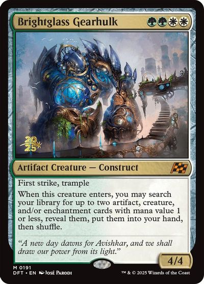 Brightglass Gearhulk card art