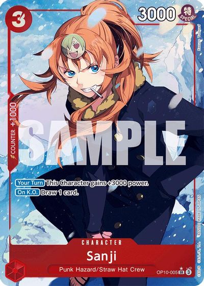 Sanji (Parallel) card art