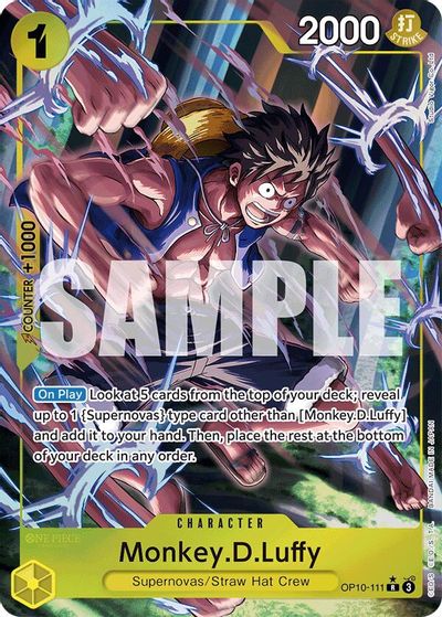 Monkey.D.Luffy (111) (Parallel) card art