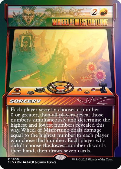 Wheel of Misfortune (1959) (Rainbow Foil) card art