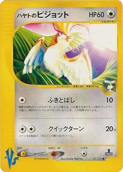 Falkner's Pidgeot card art