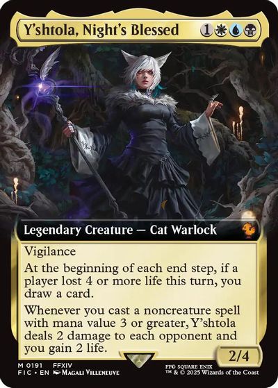 Y'shtola, Night's Blessed (Extended Art) card art