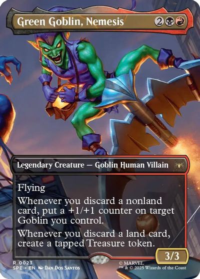 Green Goblin, Nemesis (Borderless) card art
