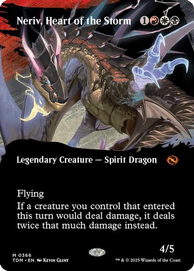 Neriv, Heart of the Storm (Borderless) card art