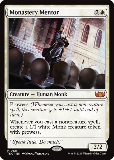 Monastery Mentor card art