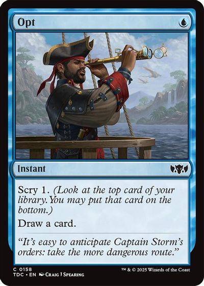 Opt card art