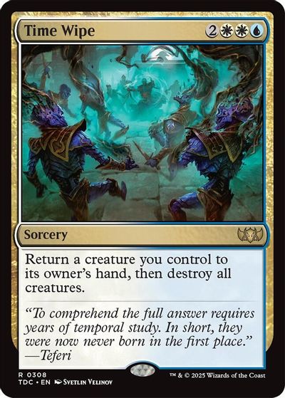 Time Wipe card art