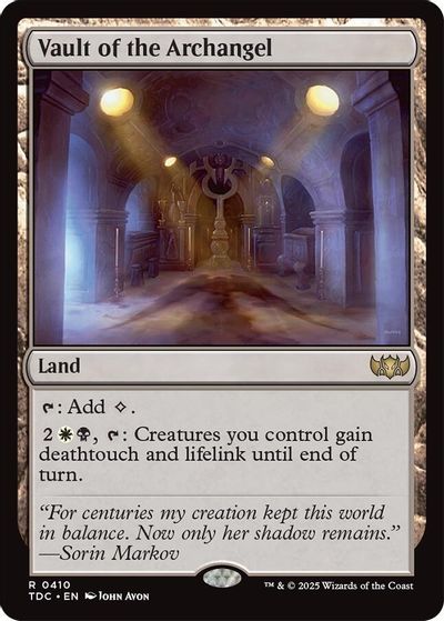 Vault of the Archangel card art