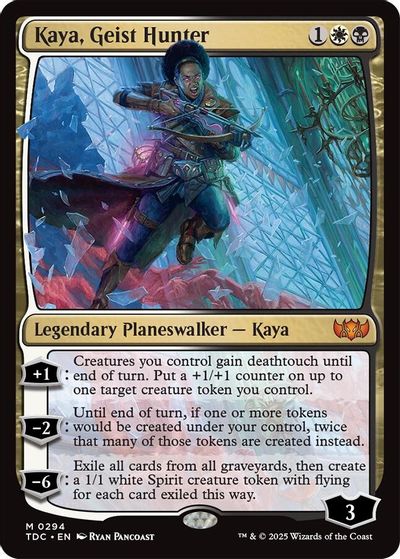Kaya, Geist Hunter card art