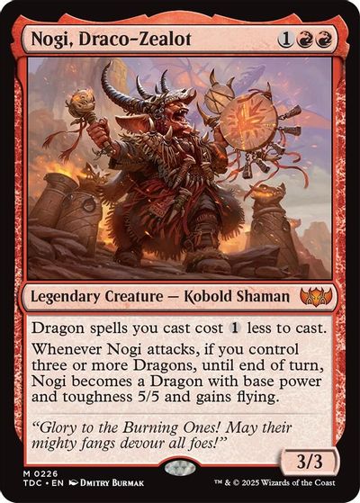 Nogi, Draco-Zealot card art
