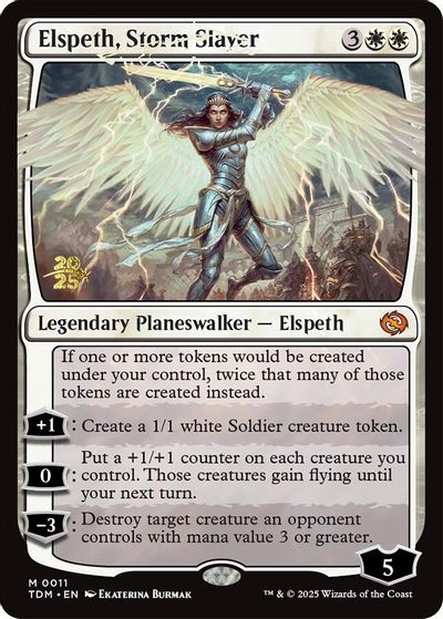 Elspeth, Storm Slayer card art