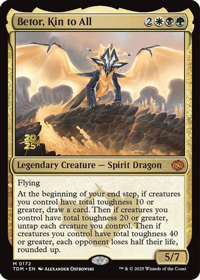 Betor, Kin to All card art