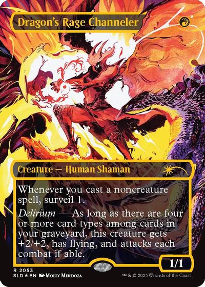 Dragon's Rage Channeler (2053) (Raised Foil) card art