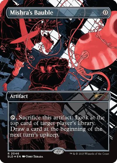 Mishra's Bauble (2046) (Raised Foil) card art