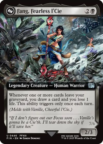 Fang, Fearless l'Cie (Extended Art) card art