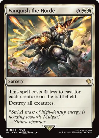 Vanquish the Horde card art