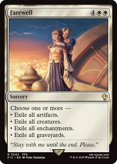 Farewell card art