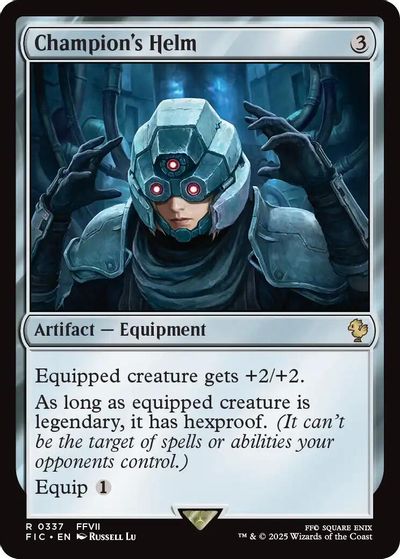 Champion's Helm card art