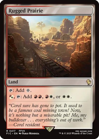 Rugged Prairie card art