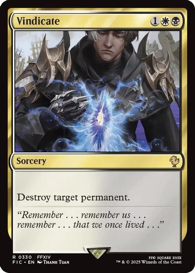 Vindicate card art