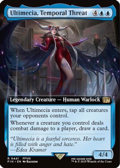 Ultimecia, Temporal Threat (Extended Art) card art