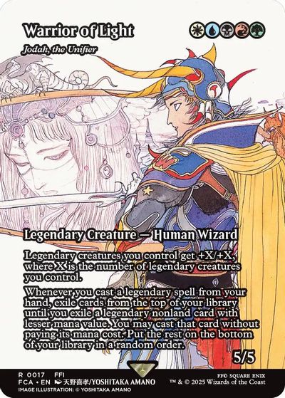 Warrior of Light - Jodah, the Unifier (Showcase) card art