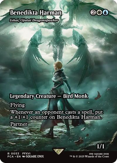 Benedikta Harman - Ishai, Ojutai Dragonspeaker (Showcase) card art