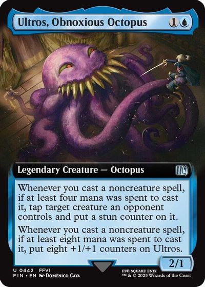 Ultros, Obnoxious Octopus (Extended Art) card art