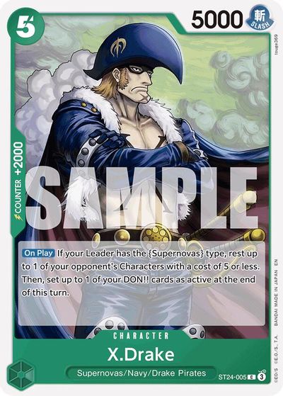 X.Drake card art