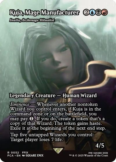 Kuja, Mage Manufacturer - Inalla, Archmage Ritualist (Showcase) card art