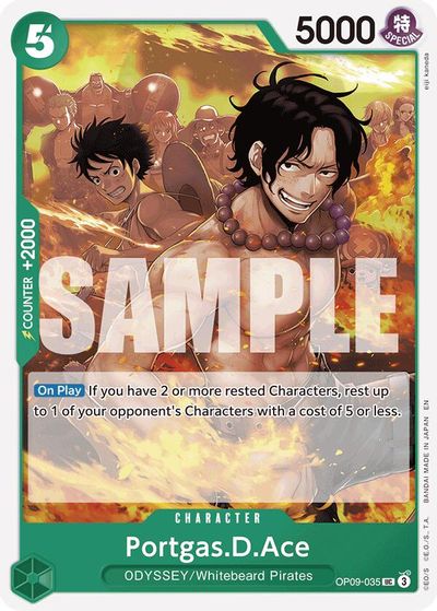 Portgas.D.Ace (Reprint) card art