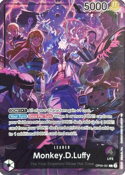 Monkey.D.Luffy (English Version 2nd Anniversary Set) card art