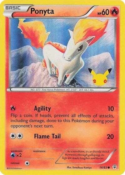 Ponyta (UK Exclusive Promo) card art