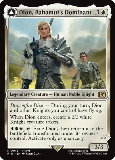 Dion, Bahamut's Dominant card art