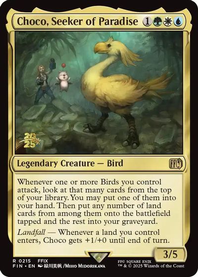 Choco, Seeker of Paradise card art