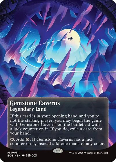 Gemstone Caverns (0061) (Borderless) card art