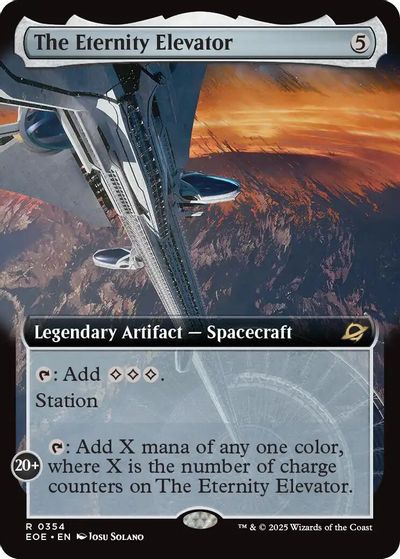 The Eternity Elevator (Extended Art) card art