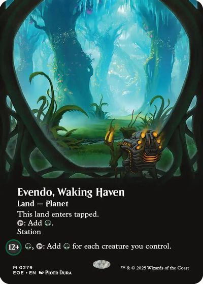 Evendo, Waking Haven (Borderless) card art