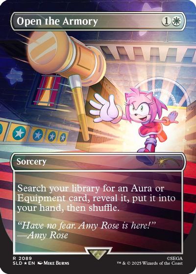 Open the Armory (2089) (Rainbow Foil) card art