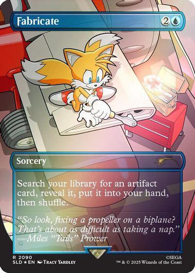 Fabricate (2090) (Rainbow Foil) card art