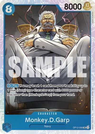 Monkey.D.Garp card art