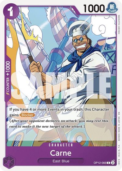 Carne card art
