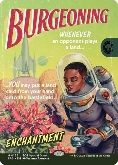 Burgeoning (Showcase) card art